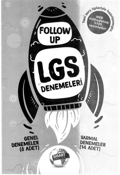 FOLLOW UP LGS DENEMELERİ 14 ADET SARMAL DENEMELER FotokoPink