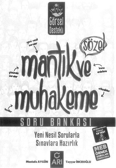 MANTIK VE MUHAKEME SORU BANKASI YENİ NESİL SORULARLA SINAVLARA HAZIRLIK FotokoPink