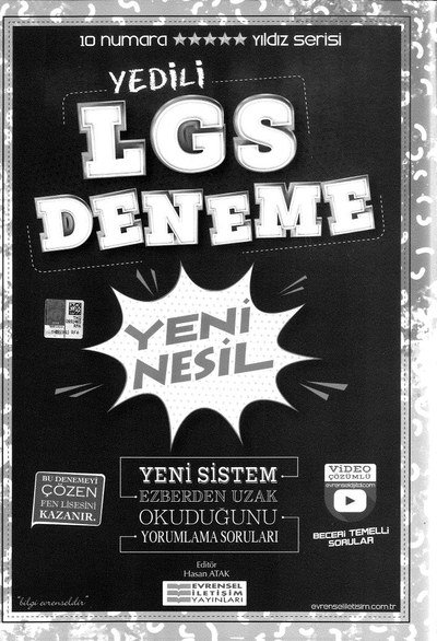 YEDİLİ LGS DENEME YENİ NESİL BECERİ TEMELLİ SORULAR FotokoPink