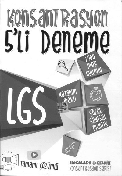 KONSANTRASYON 5'Lİ DENEME LGS