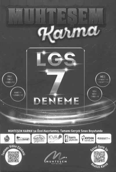 MUHTEŞEM KARMA LGS 7 DENEME FotokoPink