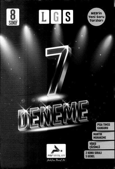 LGS 7 DENEME MEBİN'İN YENİ SORU TARZLARI FotokoPink