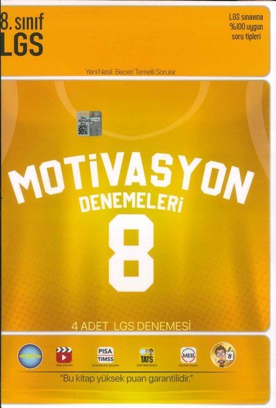 MOTİVASYON DENEMELERİ 4 ADET LGS DENEMESİ FotokoPink