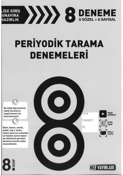 8 DENEME PERİYODİK TARAMA DENEMELERİ FotokoPink