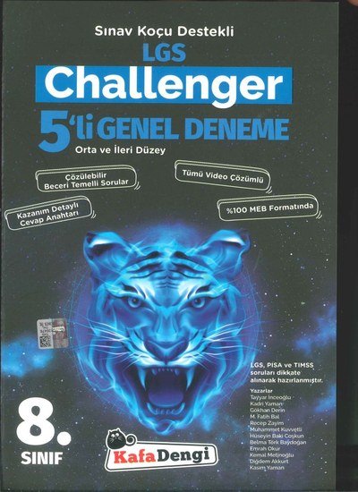 CHALLENGER 5'Lİ GENEL DENEME FotokoPink