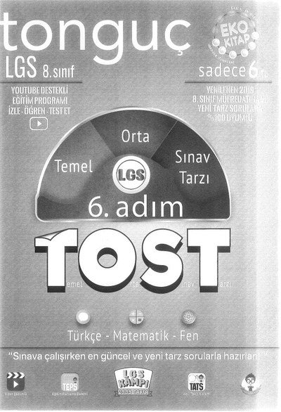 LGS TOST 6. ADIM TEMEL ORTA SINAV TARZI FotokoPink
