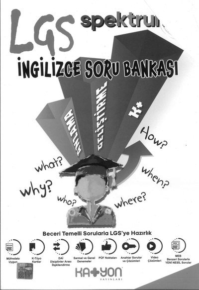 LGS İNGİLİZCE SORU BANKASI SPEKTRUM FotokoPink