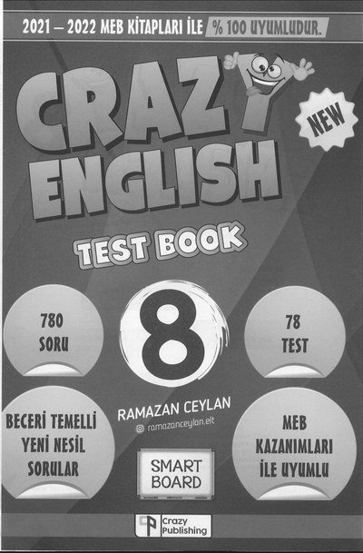 CRAZYI ENGLISH TEST BOOK FotokoPink