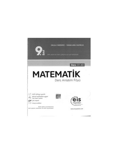 MATEMATİK DERS ANLATIM FÖYÜ FotokoPink