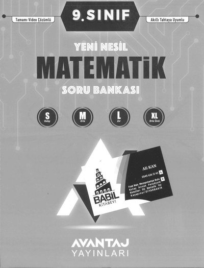 YENİ NESİL MATEMATİ KSORU BANKASI SMLXL FotokoPink