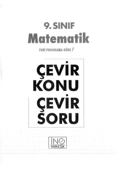 MATEMATİK ÇEVİR KONU ÇEVİR SORU FotokoPink