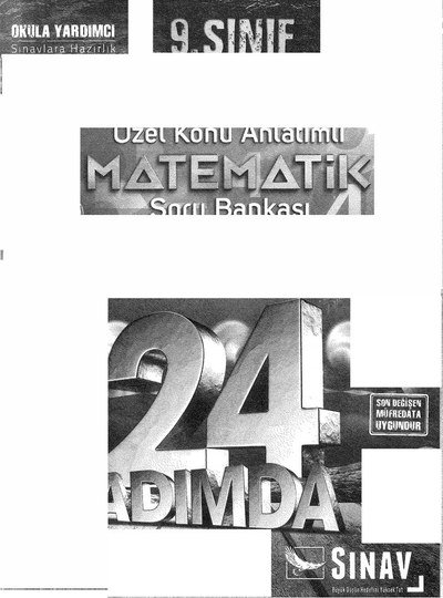ÖZEL KONU ANLATIMLI MATEMATİK SORU BANKASI 24 ADIMDA FotokoPink