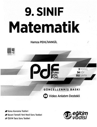 MATEMATİK PLANLI DERS FÖYÜ