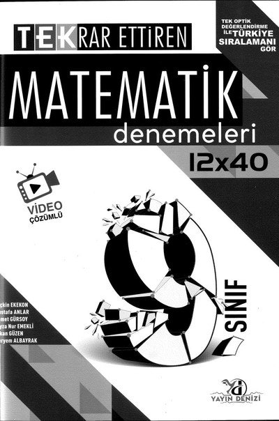 TEKRAR ETTİREN MATEMATİK DENEMELERİ 12x40