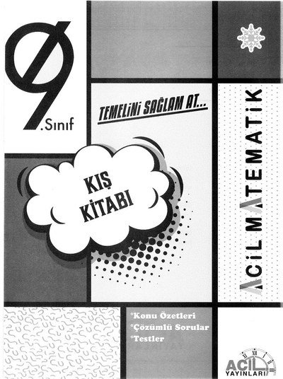 TEMELİNİ SAĞLAM AT KIŞ KİTABI ACİL MATEMATİK FotokoPink