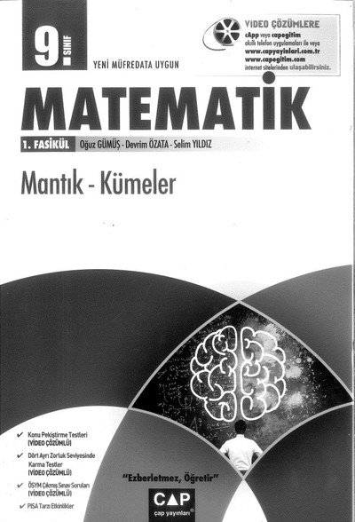 MATEMATİK 1. FASİKÜL MANTIK KÜMELER FotokoPink