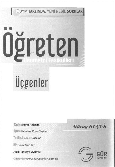 ÖĞRETEN GEOMETRİ FASİKÜLLERİ ÜÇGENLER FotokoPink