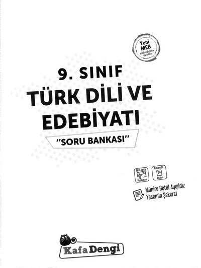 TÜRK DİLİ VE EDEBİYATI SORU BANKASI FotokoPink
