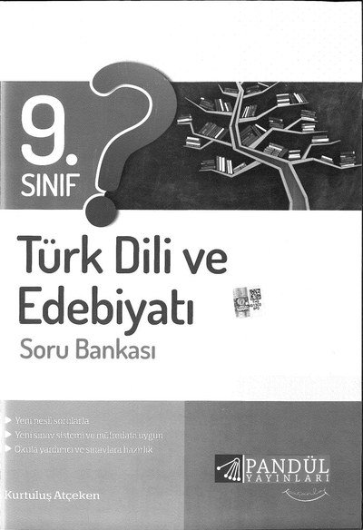 TÜRK DİLİ VE EDEBİYATI SORU KİTABI FotokoPink