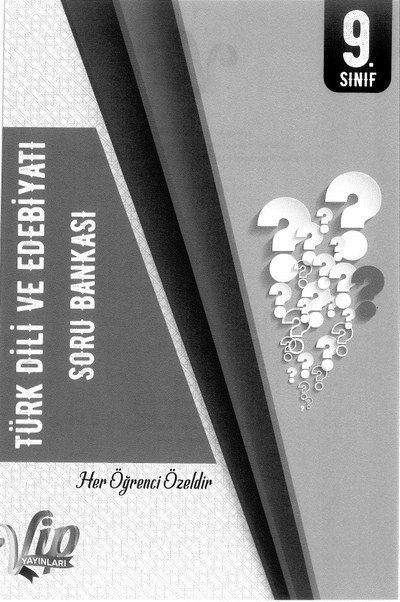 TÜRK DİLİ VE EDEBİYATI SORU BANKASI FotokoPink