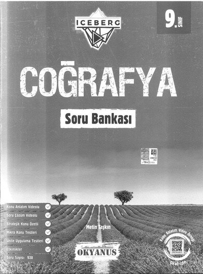 COĞRAFYA SORU BANKASI ICEBERG FotokoPink