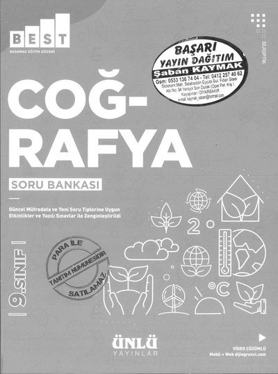 COĞRAFYA SORU BANKASI BEST FotokoPink
