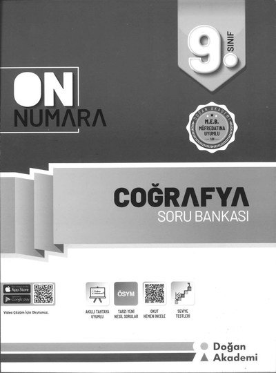 ON NUMARA COĞRAFYA SORU BANKASI FotokoPink