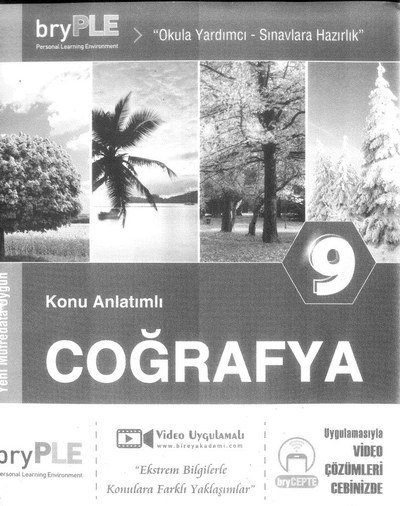 KONU ANLATIMLI COĞRAFYA OKULA YARDIMCI