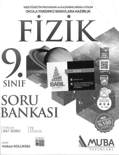 FİZİK SORU BANKASI FotokoPink