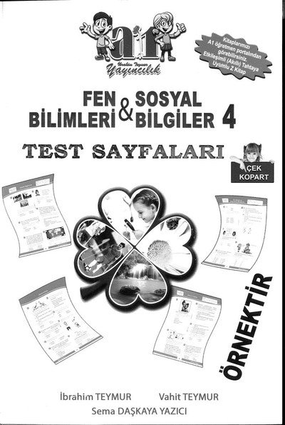FEN BİLİMLERİ & SOSYAL BİLGİLER TEST FotokoPink