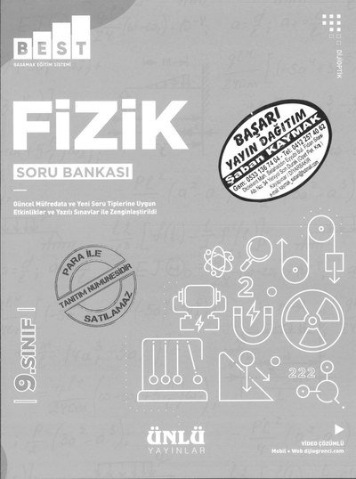 FİZİK SORU BANKASI BEST FotokoPink