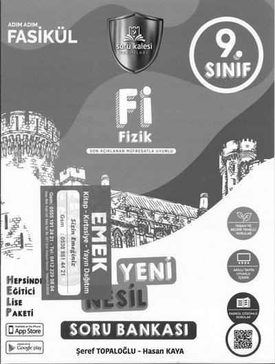 Fİ FİZİK YENİ NESİL SORU BANKASI ADIM ADIM FASİKÜL FotokoPink