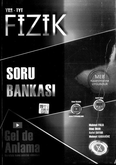 YKS - TYT FİZİK SORU BANKASI FotokoPink