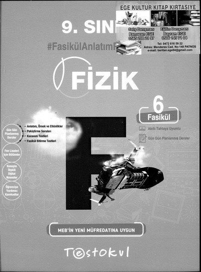 FİZİK FASİKÜL ANLATIM KİTABI FotokoPink