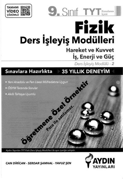 FİZİK DERS İŞLEYİŞ MODÜLLERİ HAREKET VE KUVVET İŞ ENERJİ VE GÜÇ FotokoPink