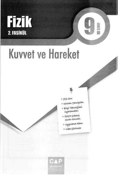 FİZİK 2. FASİKÜL KUVVET VE HAREKET FotokoPink