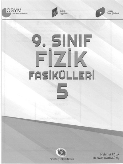 FİZİK FASİKÜLLERİ 5 ÖSYM TARZINDA SORULAR FotokoPink