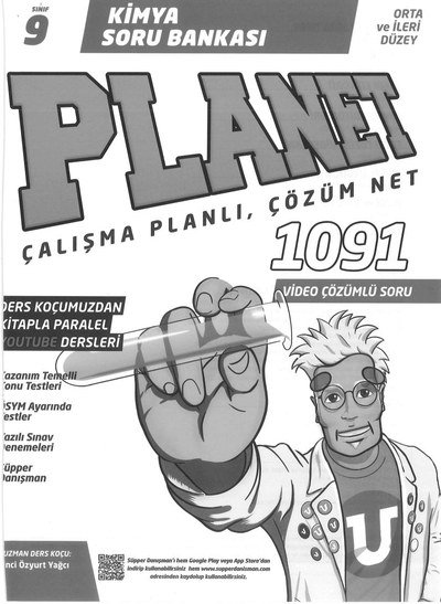 KİMYA SORU BANKASI PLANET 1091 VİDEO ÇÖZÜMLÜ SORU FotokoPink