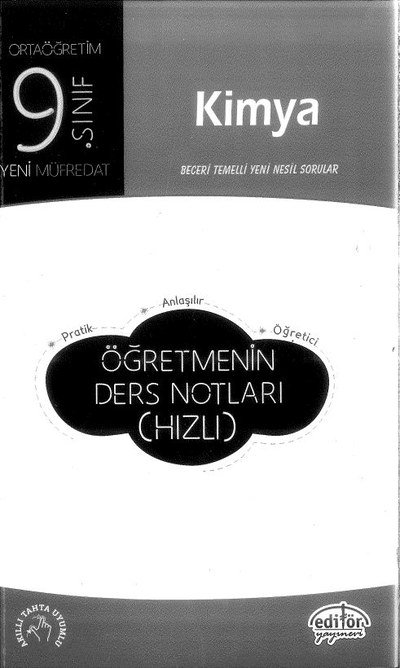 KİMYA BECERİ TEMELLİ YENİ NESİL SORULAR ÖĞRETMENİN DERS NOTLARI (HIZLI) FotokoPink