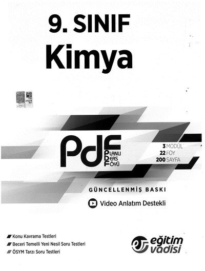 KİMYA PLANLI DERS FÖYÜ FotokoPink