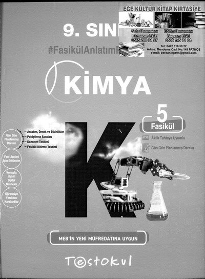 KİMYA FASİKÜL ANLATIM KİTABI FotokoPink