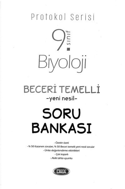 BİYOLOJİ BECERİ TEMELLİ YENİ NESİL SORU BANKASI FotokoPink