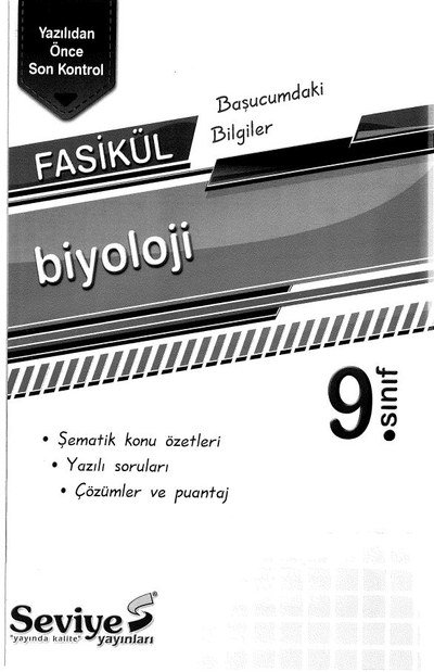 FASİKÜL BAŞUCUMDAKİ BİLGİLER BİYOLOJİ ŞEMATİK KONU ÖZETLERİ FotokoPink
