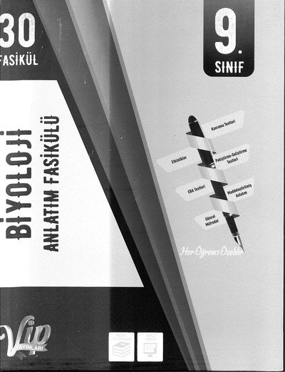 30 FASİKÜL BİYOLOJİ ANLATIM FASİKÜLÜ
