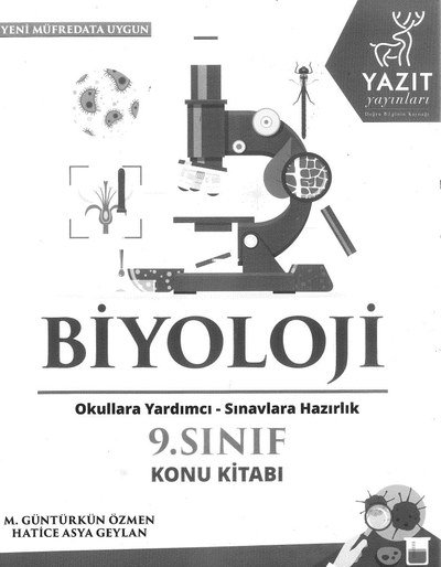 BİYOLOJİ OKULLARA YARDIMCI SINAVLARA HAZIRLIK KONU KİTABI