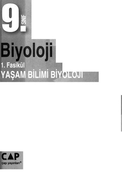 BİYOLOJİ 1. FASİKÜL YAŞAM BİLİMİ BİYOLOJİ FotokoPink