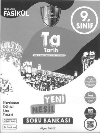 TARİH SON AÇIKLANAN MÜFREDATLA UYUMLU YENİ NESİL SORU BANKASI FotokoPink