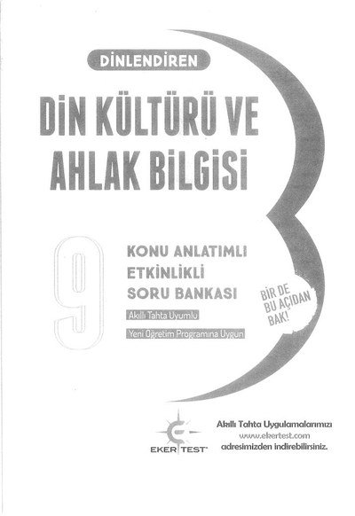 DİN KÜLTÜRÜ VE AHLAK BİLGİSİ KONU ANLATIMLI ETKİNLİKLİ SORU BANKASI FotokoPink