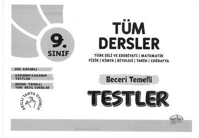 TÜM DERSLER BECERİ TEMELLİ TESTLER FotokoPink