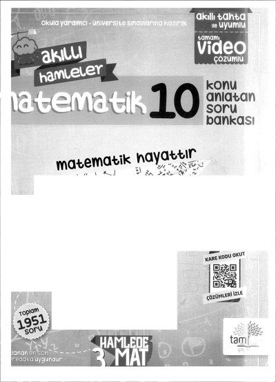 MATEMATİK 10 KONU ANLATAN SORU BANKASI MATEMATİK HAYATTIR FotokoPink